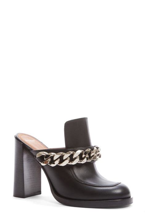 givenchy chain mules|givenchy mules heels.